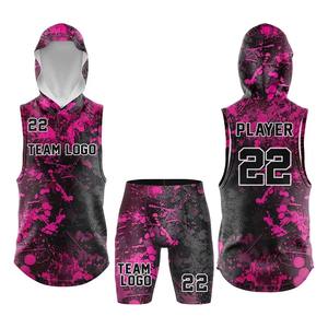 Conjunto de Camiseta sin Mangas y Pantalones Cortos de Compresión 7V7, Transpirable, Talla Grande, Personalizable, Secado Rápido, Fútbol Americano, Unisex, Uso Diario - Product Image 1