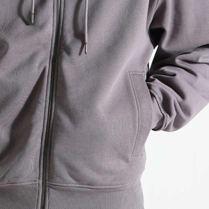 Clothing Manufacturer Custom <b>Plain</b> <b>Hoodies</b> Wholesale Cotton Fleece Men's <b>Hoodies</b> Best Quality Zipper <b>Hoodies</b> - Product Image 6