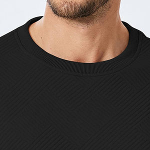 Nouveauté, sweat-shirt oversize en coton mélangé pour homme, best-seller, sweat-shirt oversize en molleton de coton, coupe ample pour homme - Product Image 5