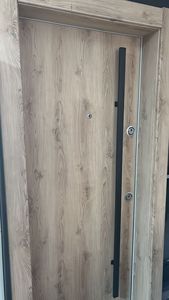 Puerta Exterior de Acero Inoxidable 304 de Construcción Moderna con Acabado Manual Antirrobo, Fabricante Turco - Product Image 5