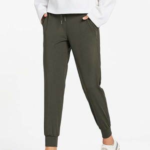Pantalon de protection solaire respirant pantalon à séchage rapide vêtements pour femmes avec poche pantalon à jambes larges pantalon de sport taille haute ample - Product Image 2