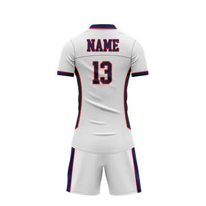 Uniforme de fútbol con bandera de servicio OEM personalizado de etiqueta privada Uniforme de fútbol con bandera de poliéster ligero más vendido - Product Image 2