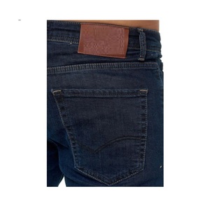 2024 Diseño personalizado Etiquetas de marca Pantalones de mezclilla para hombres Precio súper bajo Pantalones vaqueros de gran tamaño Pantalones vaqueros rectos ajustados - Product Image 3