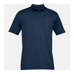 Polo de hombre de talla grande teñido liso de fabricante OEM, Polo informal de talla grande para hombre de tendencia superior - Product Image 5