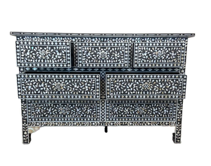 Table d'appoint moderne en os incrusté, style animalier, durable et faite à la main, pour la maison, la chambre d'hôtel ou le salon - Product Image 5