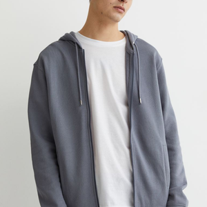 Sudaderas con Capucha de Alta Calidad, 100% Algodón, Forro Polar Invernal Transpirable, Color Sólido, Cálidas, al por Mayor, Personalizadas con Impresión y Bordado para Hombre - Product Image 4