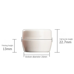 Caja de crema facial de setas de 5g, botella de plástico PP, muestra de prueba, embalaje de cosméticos, botellas separadas al por mayor - Product Image 1