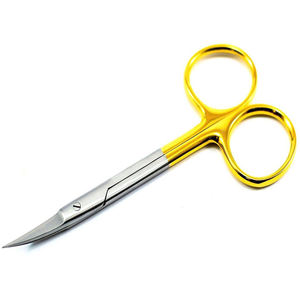 Ciseaux dentaires en acier inoxydable Ciseaux de chirurgie dentaire à pointe droite et incurvée - Product Image 5