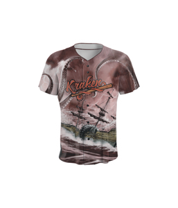 Ropa Deportiva Unisex de Poliéster de Secado Rápido, Transpirable, con Logotipo Personalizado Impreso por Sublimación, Conjuntos de Camisetas de Béisbol Elegantes para Hombres Adultos - Product Image 2