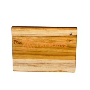 Planche à découper en bambou au design naturel au meilleur prix, bloc à découper en bois d'acacia et de teck pour la cuisine - Product Image 1