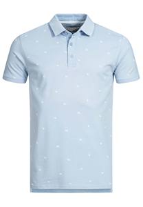Camiseta polo de alta calidad con estampado antiencogimiento para hombre - Product Image 2