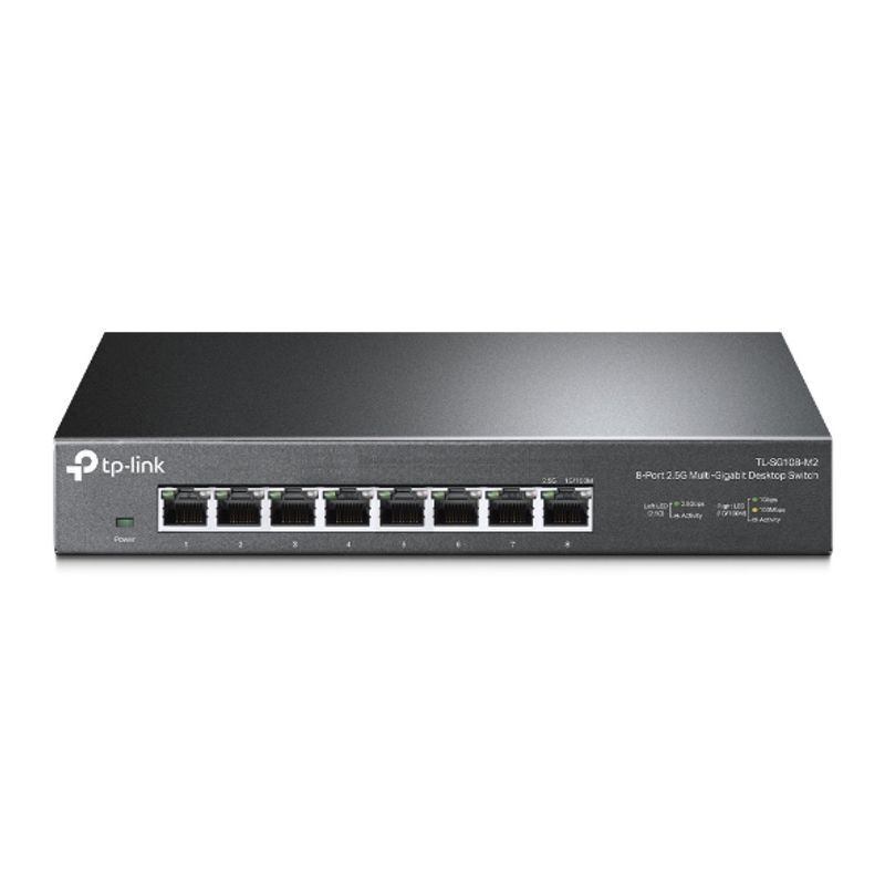 TP-Link TL-SG108-M2 Switch 8x RJ45 2.5Gb/s Desktop Unmanaged Network Switches Computer Hardware Software
