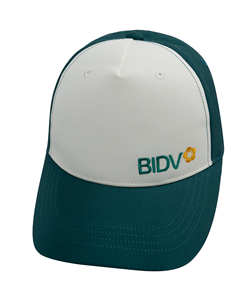 Gorra de camionero de 5 paneles a la moda con logotipo bordado personalizado del mejor vendedor 2024 gorras de béisbol de Metal formales transpirables de poliéster 100% - Product Image 1
