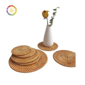 จานหวายสำหรับใส่อาหารเย็นทำด้วยมือ - Product Image 5