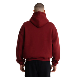<b>Mens</b> Plain Dyed 100% Cotton Hoodie - Soft Touch Casual <b>Pullover</b> - Product Image 3