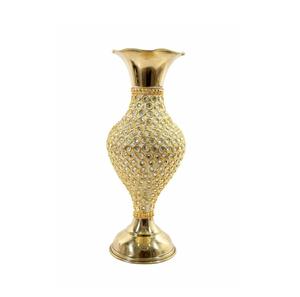 Ancient Style Luxury Brass Vase Vintage Indian Handcrafted Flower Stand for Sofa <b>Space</b> Top Selling at Reasonable Price - Product Image 4