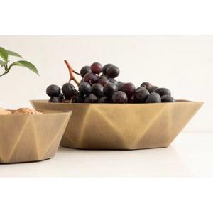 Bol de service en laiton brillant avec artisanat parfait pour les tables à manger festives, les événements religieux ou la décoration de pooja - Product Image 6