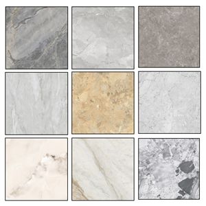 800x800mm Premium Quality Glossy Vitrified Large Format 6mm Solid <b>Wall</b> Floor ACCENTS <b>Mirror</b> Finish Modern Design for Villa - Product Image 3