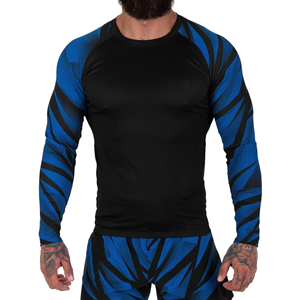 Vente en gros de shorts de surf en spandex personnalisés par sublimation, concevez votre propre rashguard à manches longues de compression pour MMA et BJJ - Product Image 1