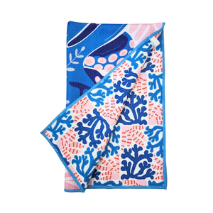 Style de golf imprimé bidirectionnel léger 100% serviettes de cuisine en coton brodées budget amical inde OEM ODM quantité minimale de commande 50 B2B prêt - Product Image 5