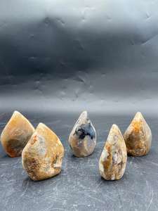 Pierre de Dendrite de Tigre Naturelle Polie, 8-10 cm, Cristal pour la Décoration, l'Exposition et la Collection, Décoration en Cristal - Product Image 5