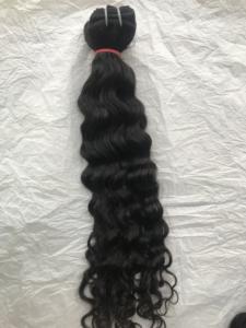 Cuticule de cheveux bruts non transformés alignés Extension de faisceau bouclés naturels vierges Remy Cheveux cambodgiens 12A Top Grade 10-30 pouces Machine - Product Image 6