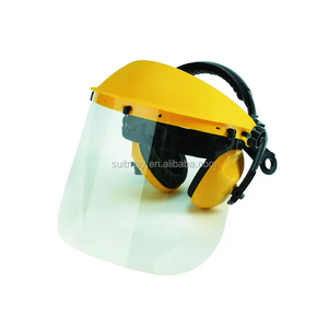 Visera transparente con protector facial, con orejeras - Product Image 1