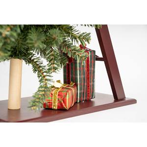 Figura de acción de Papá Noel y decoración navideña, roja, 74 cm, madera sintética, animada, para interiores, sala de estar - Product Image 4