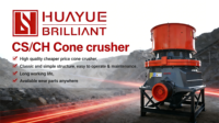 Concasseur à cône hydraulique MCH440 |   Contrôle ABB |   90-395 T/H |   Faible coût de vie