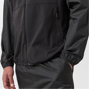 Survêtement à fermeture éclair complète avec sweat à capuche et pantalon pour hommes Survêtement élégant avec survêtement d'entraînement avec pantalon Slim Pan - Product Image 5