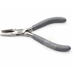 Alicates de Punta Plana de 5 Pulgadas con Mango Gris, Herramienta de Precisión para Reparación de Electrónica, Bricolaje, OEM, CE, ISO, de Fábrica - Product Image 1