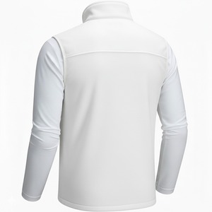 Gilet de sport léger pour homme avec logo personnalisé, imprimé, pour l'automne, pour la salle de sport, veste coupe-vent imperméable à manches longues, séchage rapide, coupe ajustée - Product Image 4