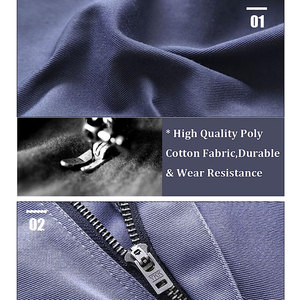 Pantalones de trabajo de otoño e invierno para hombre, pantalones mecánicos de fábrica impermeables con múltiples bolsillos para trabajadores - Product Image 4