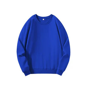 Customized Cotton Yarn Knitted Long Sleeve Crew Neck Sweatshirt Embroidered Logo Men's Hoodies Workwear for Casual <b>Business</b> - Product Image 3