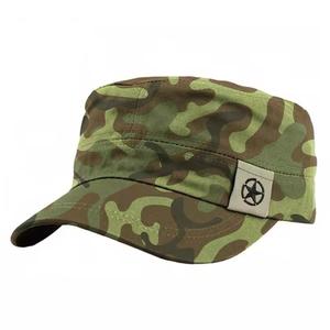 Best Quality Men's Flat <b>Top</b> Soft Cotton Outdoor Tactical <b>Hat</b> Custom Wholesale Embroidery Camouflage Cap Adjustable Waterproof - Product Image 4