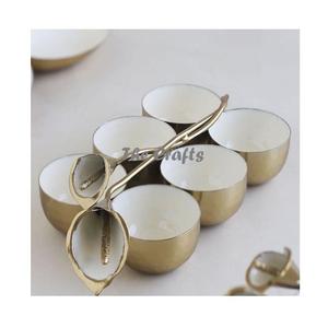 Cuenco decorativo de hierro de diseño maravilloso con calidad superior Tazón de postre de tamaño y forma personalizados a bajo precio - Product Image 1