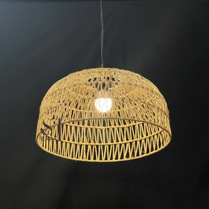 Abat-jour en rotin attrayant pour lampe suspendue, décoration de salon, chambre à coucher, abat-jour vintage pour lustre, fabriqué au Vietnam - Product Image 3