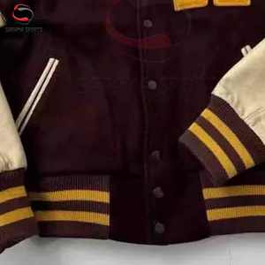 Veste de baseball personnalisée pour femme, en coton tricoté durable, confortable et respirante - Product Image 5