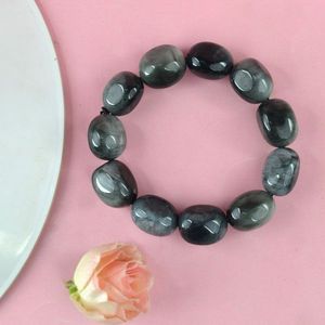 Pulsera de Cristal Ojo de Gato, Piedra Preciosa Natural Curativa para la Suerte y la Intuición - Product Image 2