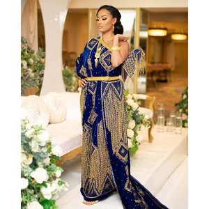Colección de Novia de Lujo Royal Sapphire Somali Dirac, Silueta Ajustada - Product Image 3