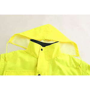 Fournisseur d'équipements de sécurité OEM, faible MOQ, vestes de travail en polyester thermique haute résistance, visibilité nocturne, vêtements de travail routier, haute visibilité professionnelle - Product Image 5
