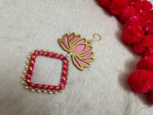 Décoration Lotus Floral Tentures Murales Lotus pour Temple Mariage et Tous Festival Décor traditionnel lotus Nouvelle Maison Cadeau - Product Image 5