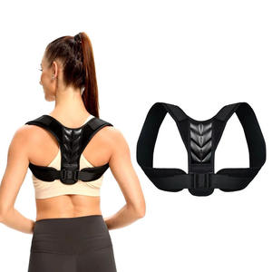 Corrector de postura ajustable, soporte para la columna vertebral, transpirable, ligero, PU, compresión, protección profesional, gancho de bucle - Product Image 2