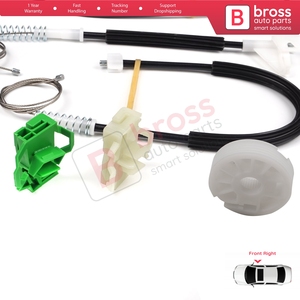 Kit de Reparación de Elevalunas BWR639, Puerta Delantera Derecha para Ibiza MK2 6K1 1993-2002 4/5 Puertas 6K4837402P - Product Image 5