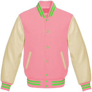 Veste universitaire sur mesure en gros d'usine, conception OEM, respirante, coupe-vent, OEM personnalisé, haute qualité, broderie pour hommes - Product Image 1