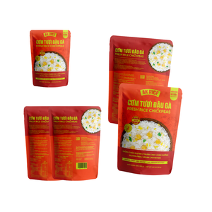 Garbanzos de arroz fresco de alta calidad, arroz instantáneo precocido para microondas, preparación rápida de comidas para vidas ocupadas, directo desde Vietnam - Product Image 1
