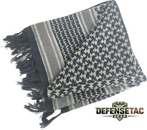 Cotton Shemagh Tactical Desert Wrap Keffiyeh Head Neck Arab Scarf For Men - Product Image 3