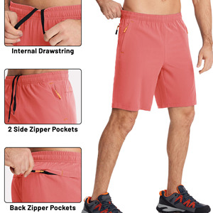 2025 venta al por mayor pantalones cortos de cintura elástica de algodón pantalones cortos tejidos sueltos para hombres Boxer rayas pantalones cortos cómodos para hombres - Product Image 6
