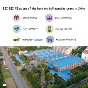 ลูกบอลเทนนิสสนามเด็กเล่นลูกบอลยางพิมพ์ลายรูปสัตว์เต็มตัวแข็งแรงทนทาน - Product Image 4