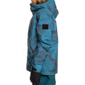 Venta caliente Nueva moda de los hombres de invierno Softshell chaqueta de gran tamaño con logotipo frontal personalizado - Product Image 4